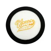 Kaya Round Silicone and Fiberglass Heat-Resistant Mat for baking and concentrate