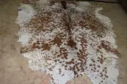 36.2 Ft Genuine Cowhide Rug/skin, Fully Processed Quality Cow hide Fur Skin/rug