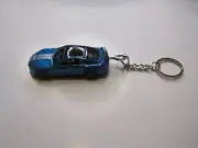 2015 2016 2017 FORD MUSTANG SHELBY GT350R GT-350 R DIECAST KEYCHAIN BLUE W SILVE