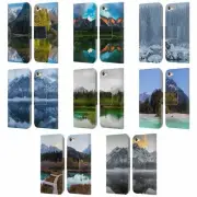 OFFICIAL PATRIK LOVRIN MAGICAL LAKES LEATHER BOOK CASE FOR APPLE iPOD TOUCH MP3
