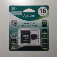 在飛比找蝦皮購物優惠-[全新] Apacer宇瞻 16GB MicroSDHC U