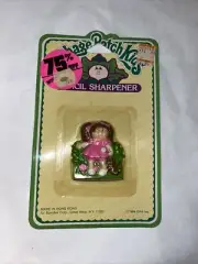Cabbage Patch Kids Pencil Sharpener 1984 Vintage Sealed On Card Unopened Toy