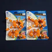 O2COOL Boca Clips beach towel clips NEW Tiger Fish 2 Sets Of 2 Bed Bath Beyond