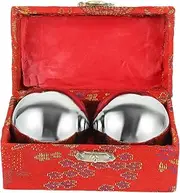 Healvian Hand Massage Balls Toys Stress Relieve Balls for Hand Exercise Made of Metal Sturdy for Long Time Use