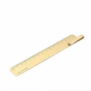 Xiaomi RUMA Bookmark Measuring Tool 15cm Stainless Steel Metal Straight Ruler Office School