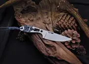 Handmade Knife SKELETON MASK MOD. CUSTOM 95X18 WA (russia made)