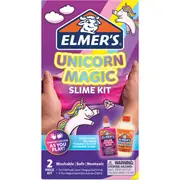 Elmer's Unicorn Magic Slime Kit Colour Changing each