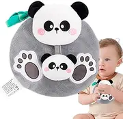 Cloth Books - Touch and Feel Animals Soft Books - Early Development Interactive Book Soft Toys, Tear-Resistant Christmas Stocking Stuffers for Boys Girls 6-12 Months