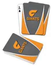 Greater Western Giants AFL Aussie Rules Deck Playing Cards Poker Cards Xmas Gift