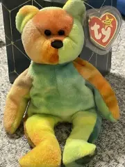 Ty Beanie Baby Garcia Retired Ear Tag 1995 Tush Tag 1993 PVC Pellets Style 4051