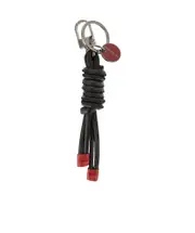 Kiton Logo Plaque Key Ring One size Black