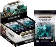 Playfusion Warhammer TCG Age of Sigmar Champions Onslaught Booster Trading Cards (Pack of 24)