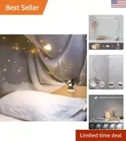 9 Dimmable Levels NO Eye Strain Clamp USB ReadingLight 3Modes FlexibleClip