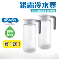 在飛比找momo購物網優惠-【KOMAX】銀霜Tritan耐熱冷水壺2.0L_韓國製(2
