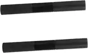 VALICLUD 2pcs Quick-dry False Waterproof Lash Adhesive Lash Bond and Seal Plastic Shell Black