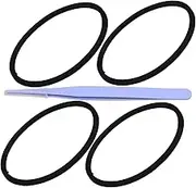 GRIRIW 5 Pack Silicone Seal Ring Set for Insulated Water Bottle Leak Proof Easy to Clean Heat Resistant Bottle Lid Gasket
