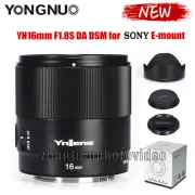 YONGNUO YN16mm F1.8S DA DSM APS-C Auto Focus Prime Lens for Sony E-mount Cameras