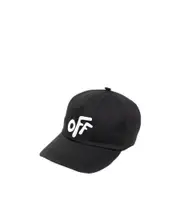 logo-embroidered cap 1 Black