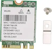XUMIUZIY QCA6174A Dual Band WiFi Wireless Network Card, 867M BT4.0 Network Adapter M.2 Interface, 802.11 B/a/g/n/ac, Mini PCIe Adapter WiFi Card Module