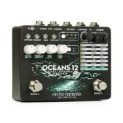 Electro-Harmonix Oceans 12 Dual Stereo Reverb Guitar Effect Pedal