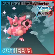 Pokemon Legends: Arceus Shiny/Non Magmortar Max Stats