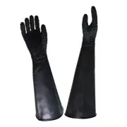 2Pcs 27" Labour Protection Gloves for Sandblasting Sand Blasting Sand Blast
