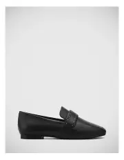 [Wittner] Ayla Leather Loafer in Black