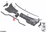 Genuine MINI Cooper One R55 R56 R57 R58 Sealing Windscreen Panel 51717148848