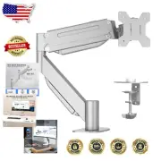 Versatile Ultrawide Monitor Arm Stand for 17-49" with Cable Management, Silver