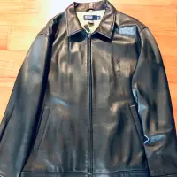 在飛比找蝦皮購物優惠-POLO_Ralph Lauren_Leather Jack