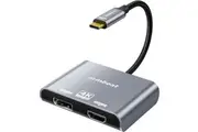 LC8042 4K USB-C To Dp and HDMI Mst Adapter Toughlink (Mb-Xad-C2dphd)