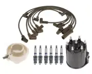 ACDelco Ignition Kit Distributor Rotor Cap Wire Spark Plugs for Sonoma 4.3 V6