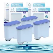 4 Pack Replacement Water Filter Cartridge for Philips 1200 2200 3100 3200 4000 4300 LatteGo 5400 Aqua Clean CA6903 CA6707 Fully Automatic Coffee Machine
