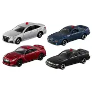 Takara Tomy Tomica Masked Patrol Car Set Crown Silvia Supra Nissan GTR