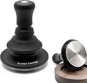 Coffee Tamper 54mm, Magnetic, Spring-loaded, 15lb, Magnetically attached to your Barista Espresso Machine
