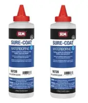 SEM 16728 Sure-Coat Low Luster Clear Leather Vinyl Plastic Interior (2 Pack)