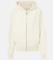 [Loro Piana] Loro Piana Cocooning wool and cashmere bomber jacket AU 16 beige