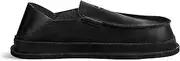 [La Leche] Convertible Slip-on Slippers, Indoor and Outdoor Scuff Slippers, Shoes for Home, Full Grain Leather & Memory Foam, Handmade