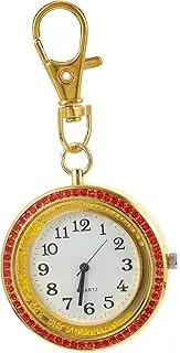 [DEARMAMY] 1 PC Pocket Watch Watch Digital Fob Watch Retractable Fob Watch Pin Electronic Timer Digital Watch Lanyard Watch for Nurse Watch Carabiner Glass Colorful