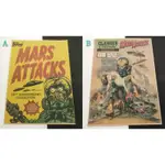 MARS ATTACKS 星戰毀滅者 提姆·波頓 動畫 漫畫 復古 A3 牛皮紙 牛皮海報 卡通 裝飾 壁紙 海報