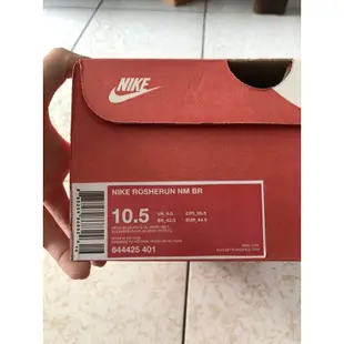 Nike Rosherun NM BR 藍 US10.5 644425401