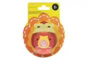 Marcus & Marcus Red Baby Marcus Lion Silicone 5.5cm Pacifier Soother Dummy 0+