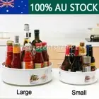 Non-Skip Turntable Pantry Tray Lazy Susan Storage Organizer Bottles Spice Rack