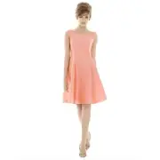 ALFRED SUNG PEAU DE SOIE Dress Size 4 New with Tags