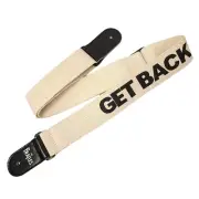 Planet Waves Signature Beatles Cotton Guitar Strap - Get Back, New!