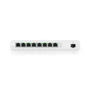 [UISP-R] UISP Router, 8-Port GbE Ports w/ 27V Passive PoE, For MicroPoP Applicat