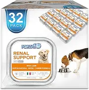 Forza10 Kidney Care Dog Food – Renal Support Wet Dog Food with Lamb, Low Protein & Phosphorus Formula, Sensitive Stomach, 3.5 oz Cans, 32 Pack – Vet Formulated, Made in Italy