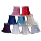 Shade Fabric Lampshade Simple Lamp Shell E14 E27 Pointed Bulbs