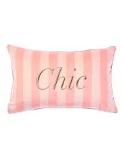 [Claris The chicest Mouse in Paris] Chic Cushion 35x55cm in Pink
