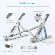 3Colors Portable Adjustable Aluminum alloy Laptop Stand Notebook Holder Foldable